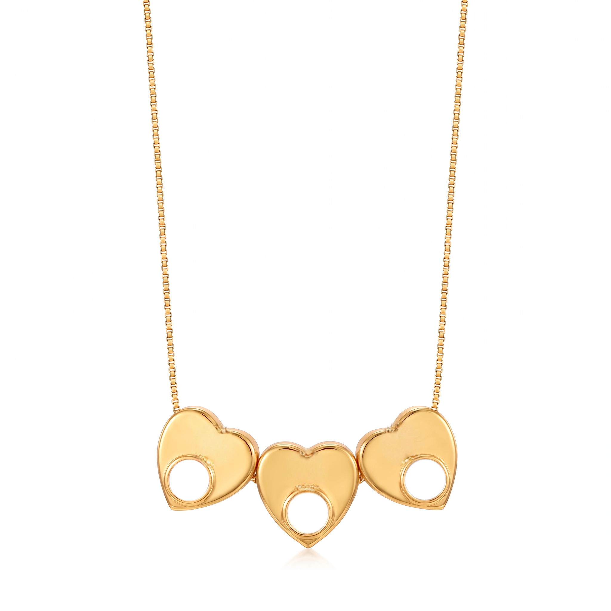 Collana con iniziale e pietra di nascita "Lila"