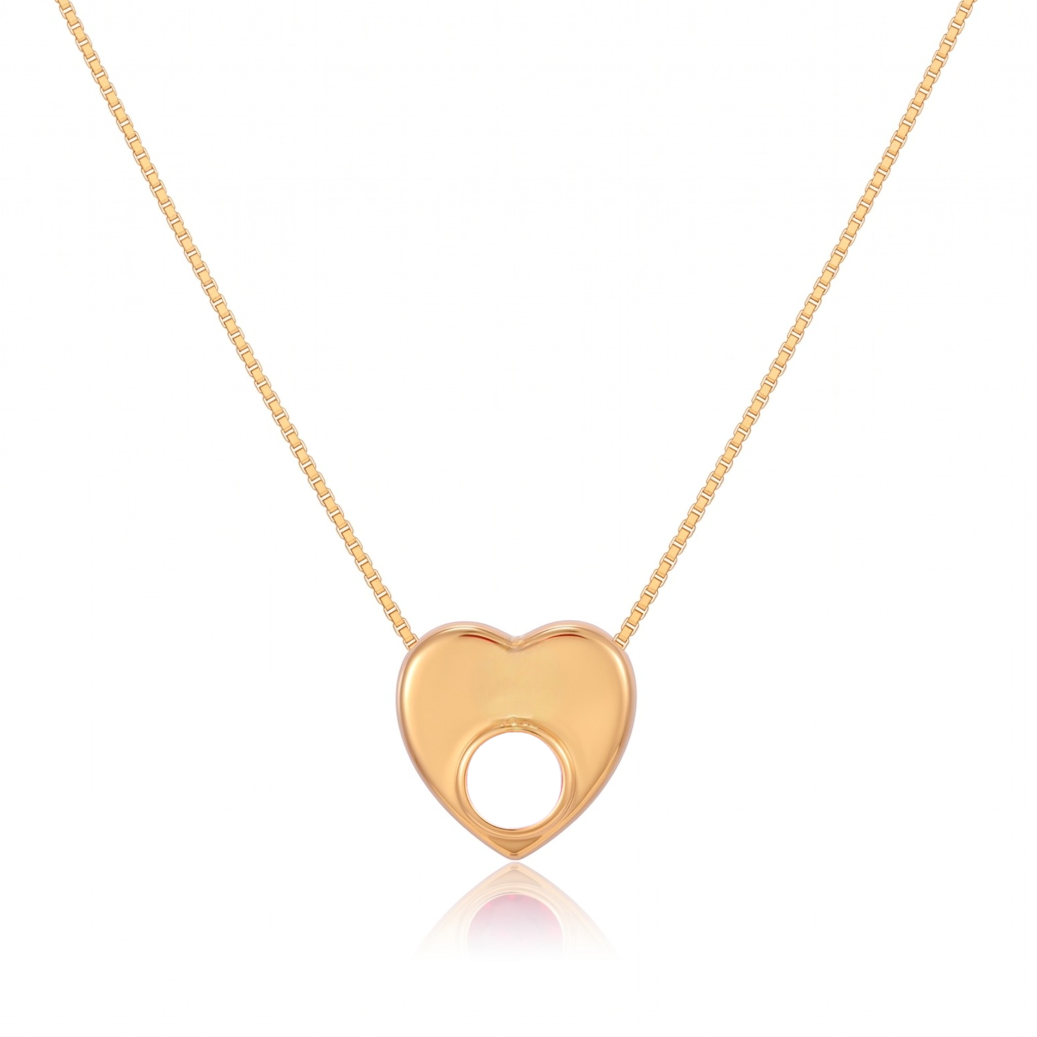 Collana con iniziale e pietra di nascita "Lila"