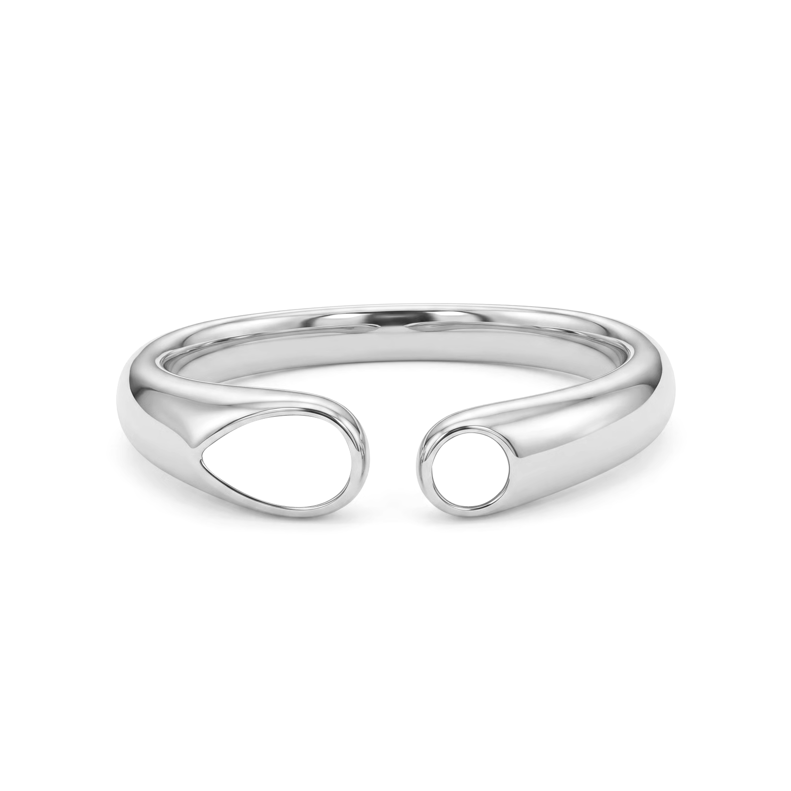 Anello regolabile con pietra di nascita "Iris"