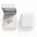 Anello regolabile con pietra di nascita "Mira"