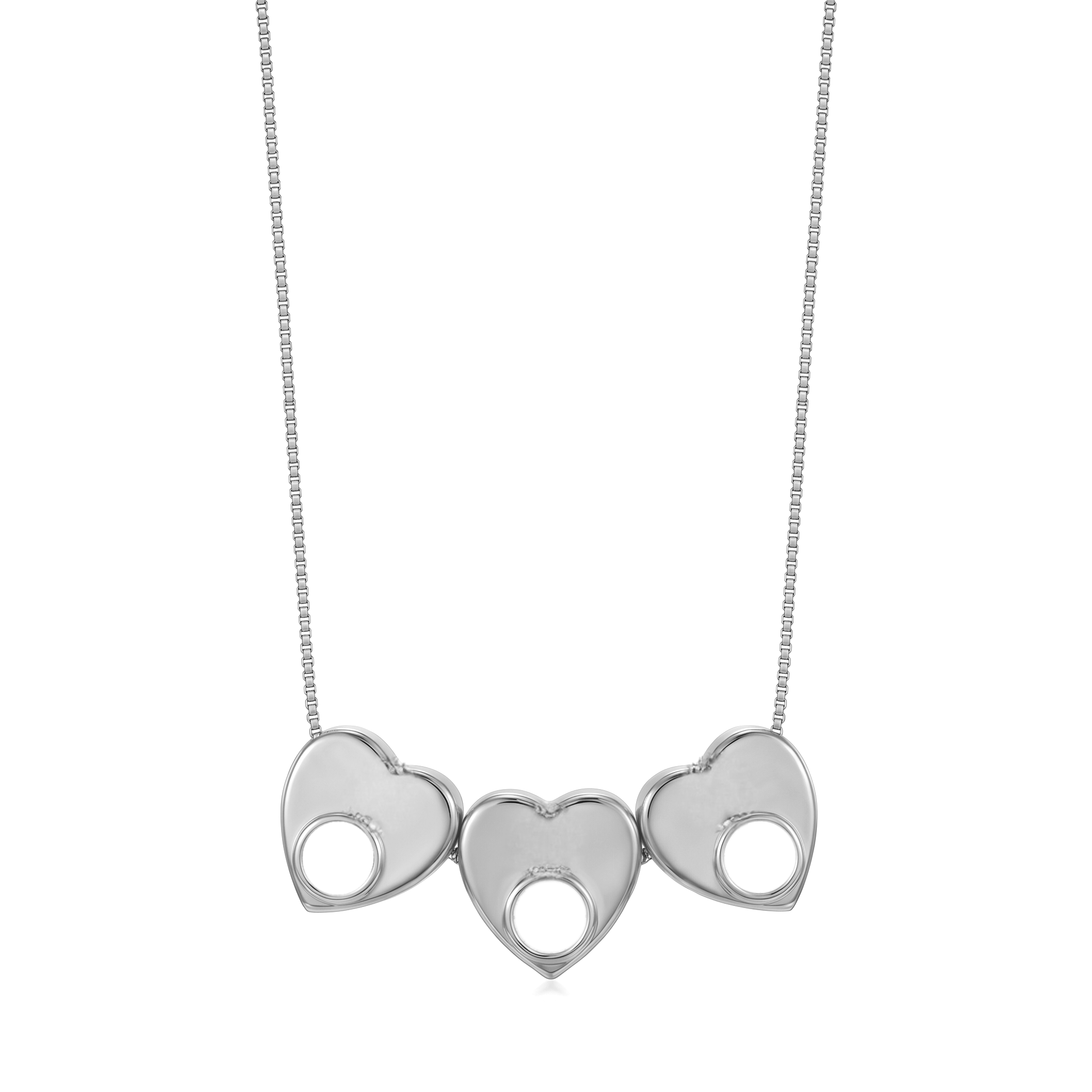 Collana con iniziale e pietra di nascita "Lila"