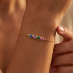 Bracciale con pietra di nascita "Eden"