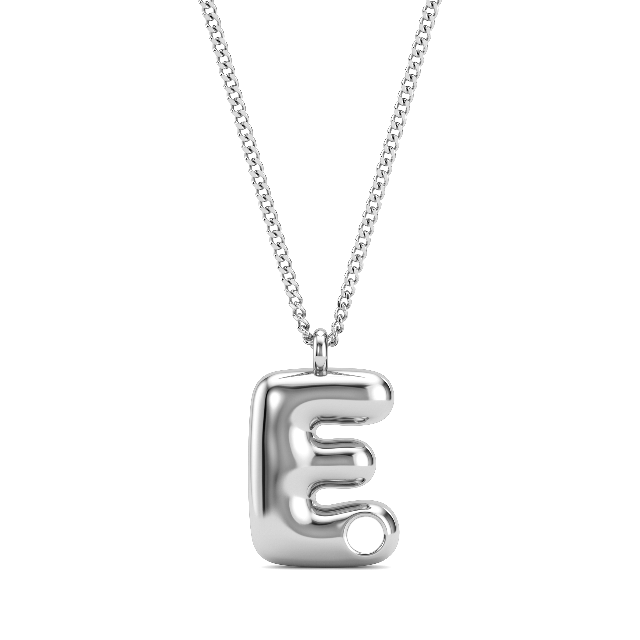 Collana con iniziale e pietra di nascita "Faye"