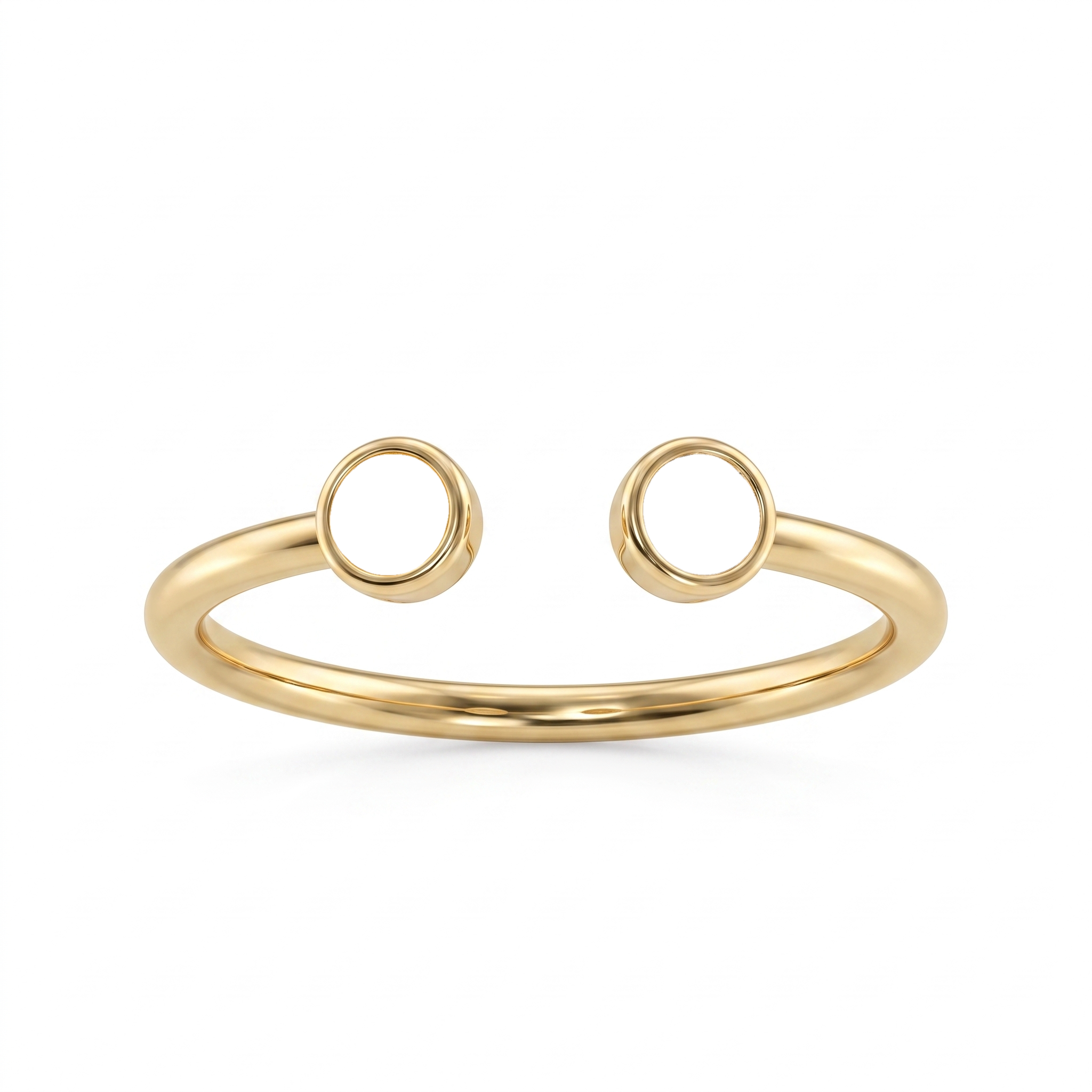 Anello regolabile con pietra di nascita "Cove"