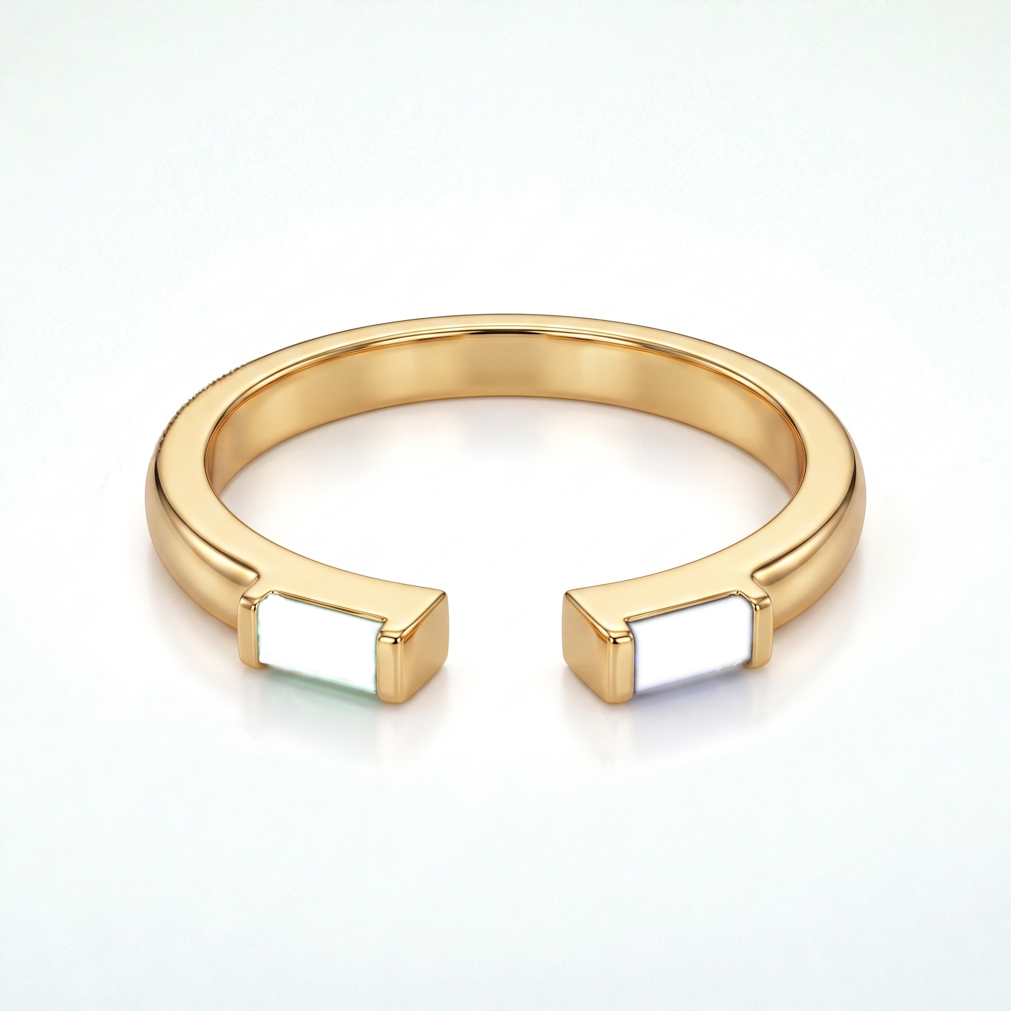Anello regolabile con pietra di nascita "Ember"